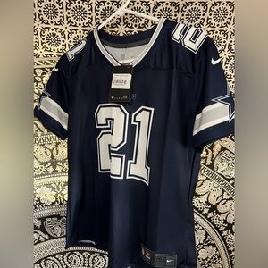 New Women’s Nike Ezekiel Elliott Navy Dallas Cowboys Legend Player Jersey Medium